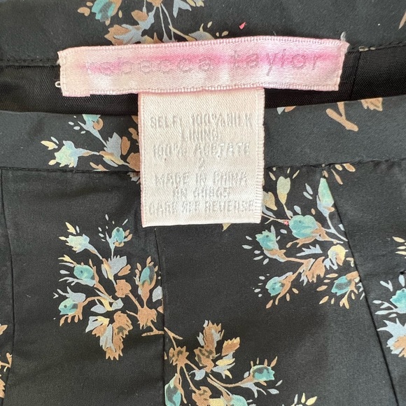 Rebecca Taylor pleated silk skirt - Picture 3 of 6